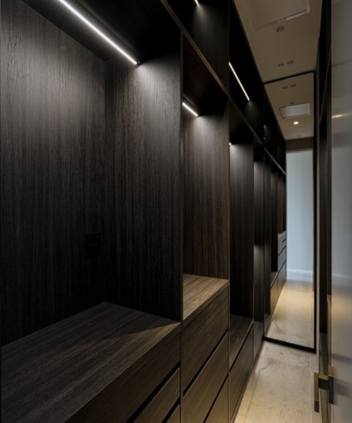 creative electrical solutions for wardrobe lighting